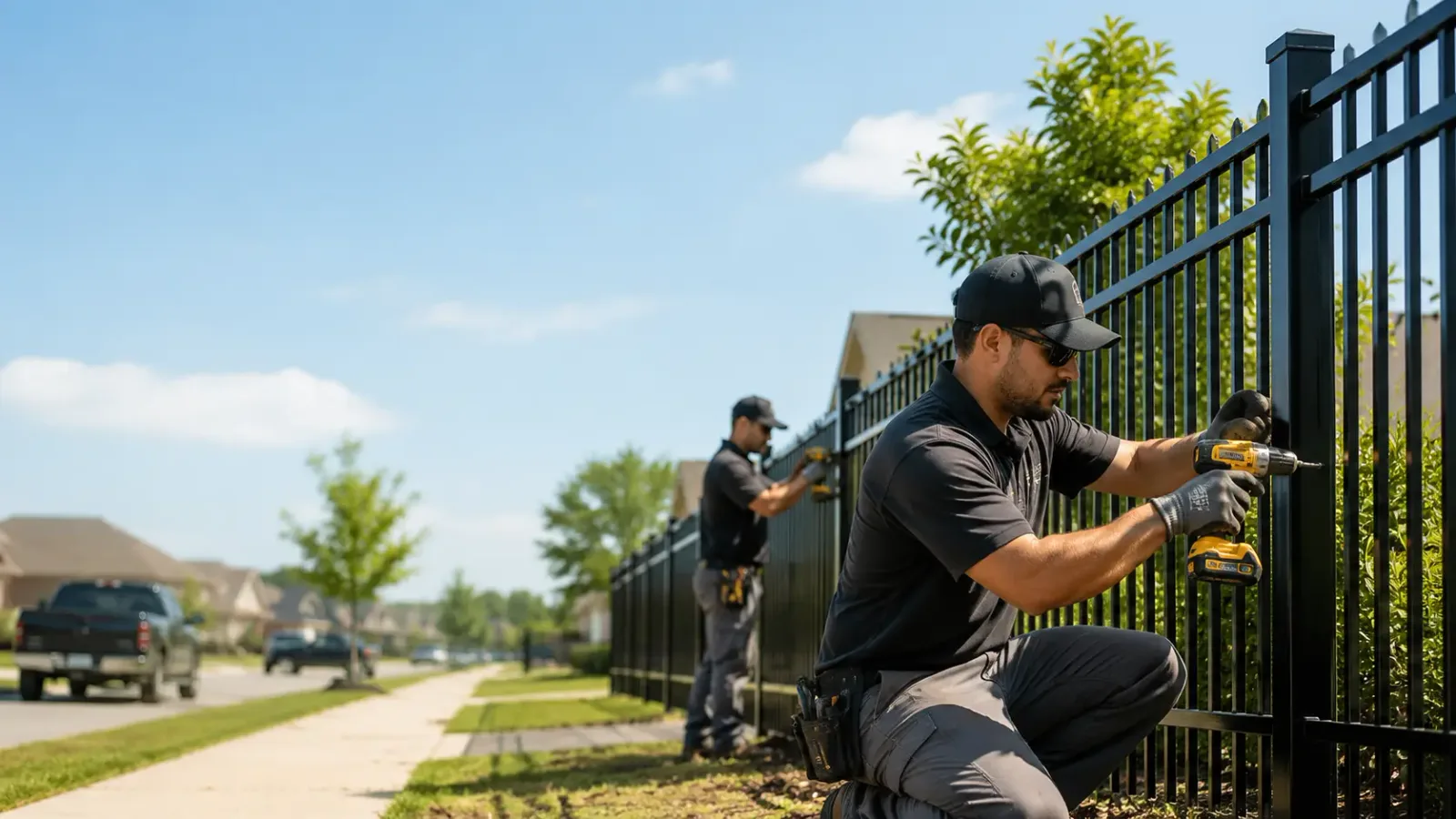 Metal Fence Installation in Lexington, MA